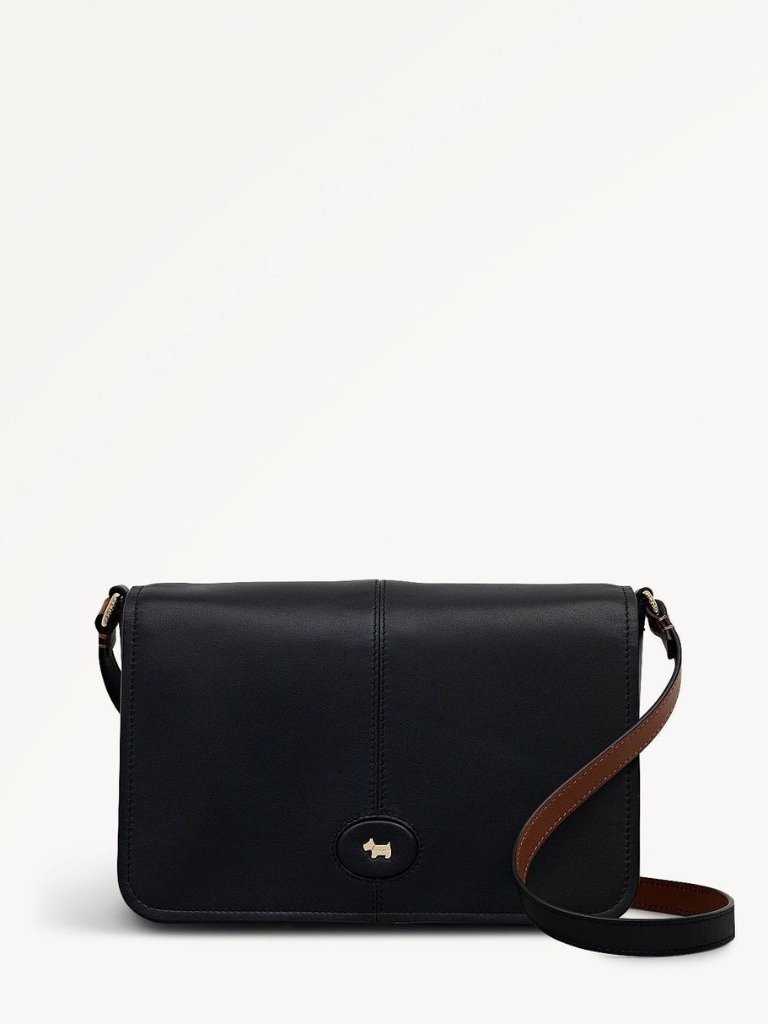 Radley London Maldon Mews Medium Flapover Cross Body - Black